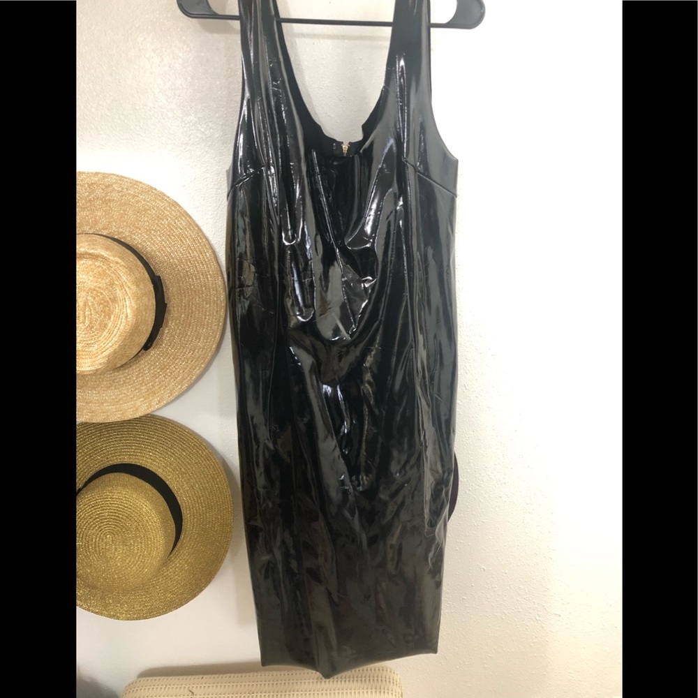 Club London High Shine Bodycon Dress
